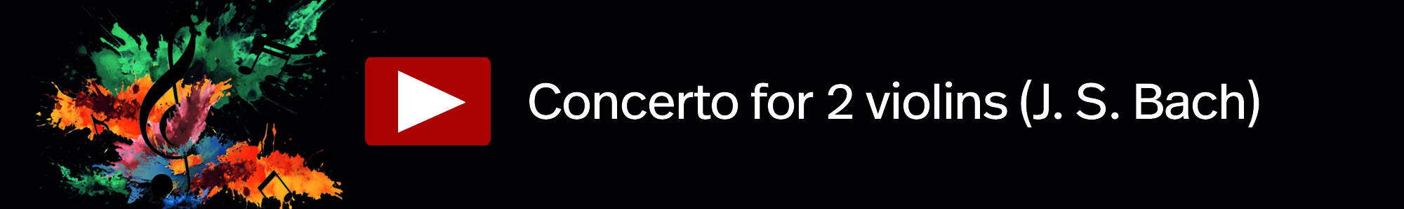 YouTube-Video mit dem Titel Concerto for 2 violins von J. S. Bach