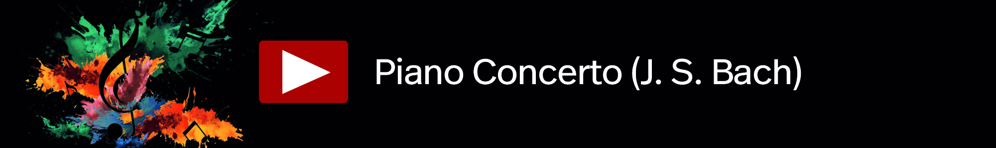 YouTube-Video mit dem Titel Piano Concerto von J. S. Bach