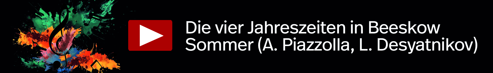 YouTube-Video mit dem Titel Die vier Jahreszeiten in Beeskow (Sommer)