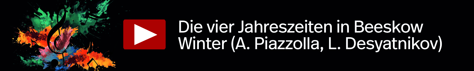 YouTube-Video mit dem Titel Die vier Jahreszeiten in Beeskow (Winter)